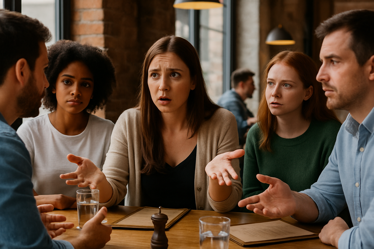 Wie kiest het restaurant voor de groep?